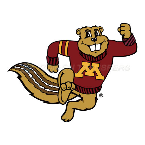 Minnesota Golden Gophers Logo T-shirts Iron On Transfers N5094